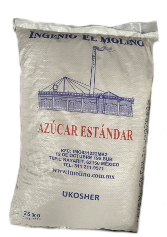 Bulto de azúcar de 25kg