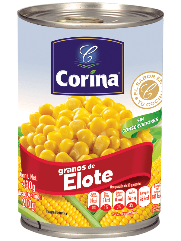 Grano de elote Corina