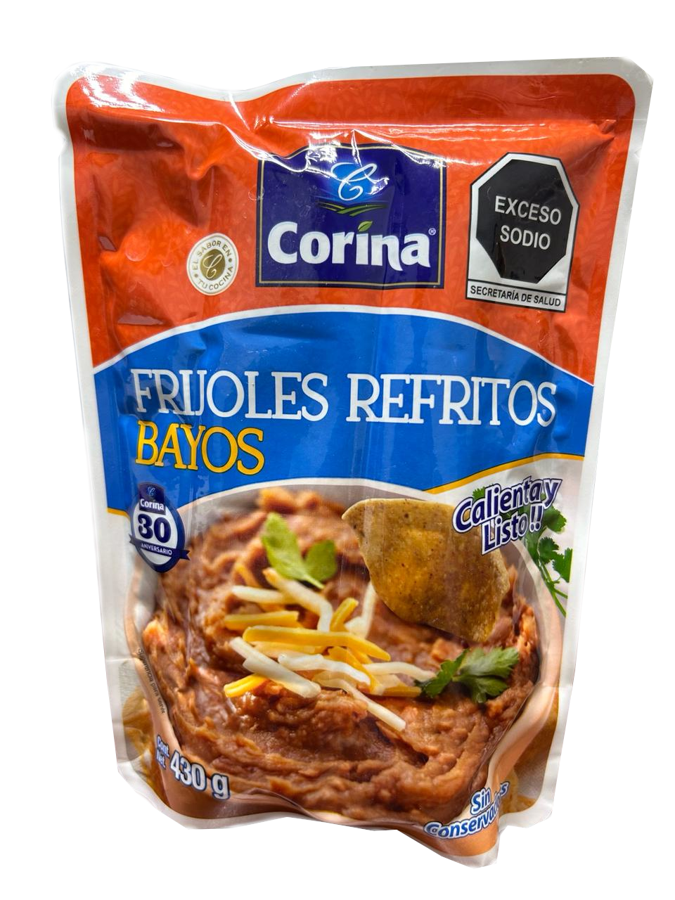 Frijoles refritos bayos Corina