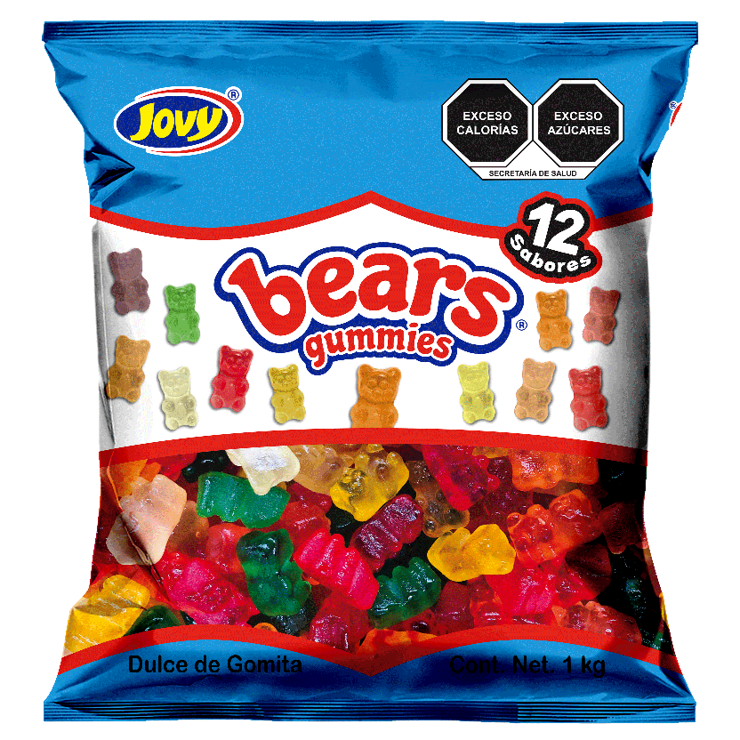 Bears Gummies 12 Sabores